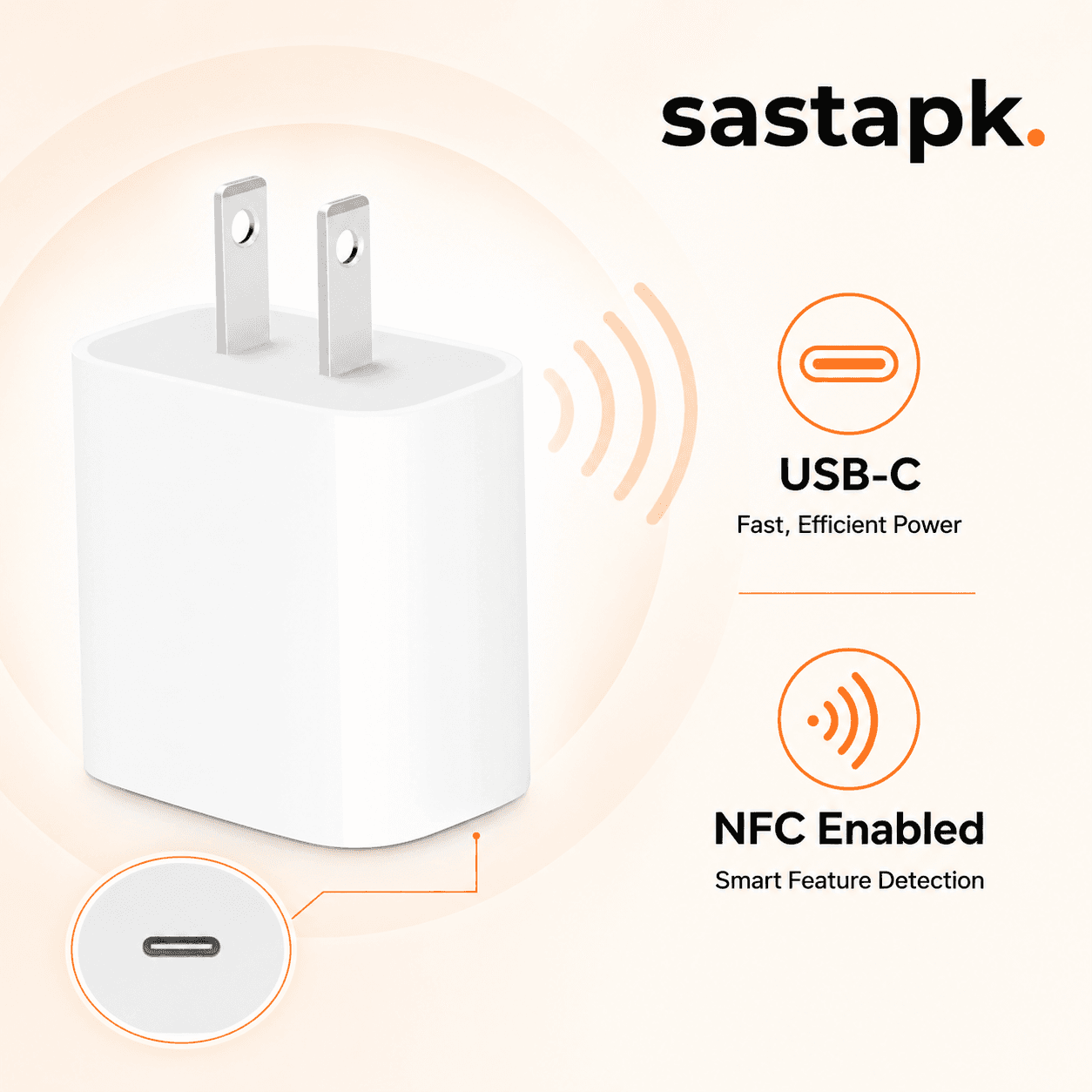 Apple 20W USB-C Power Adapter with NFC — image 2