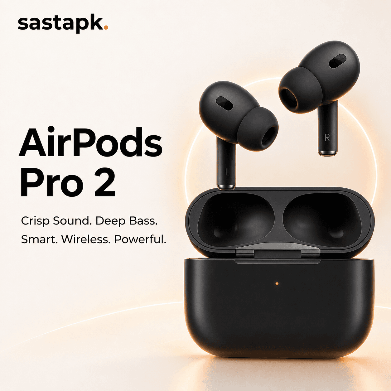 AirPods Pro 2 Black — Master Copy — image 1