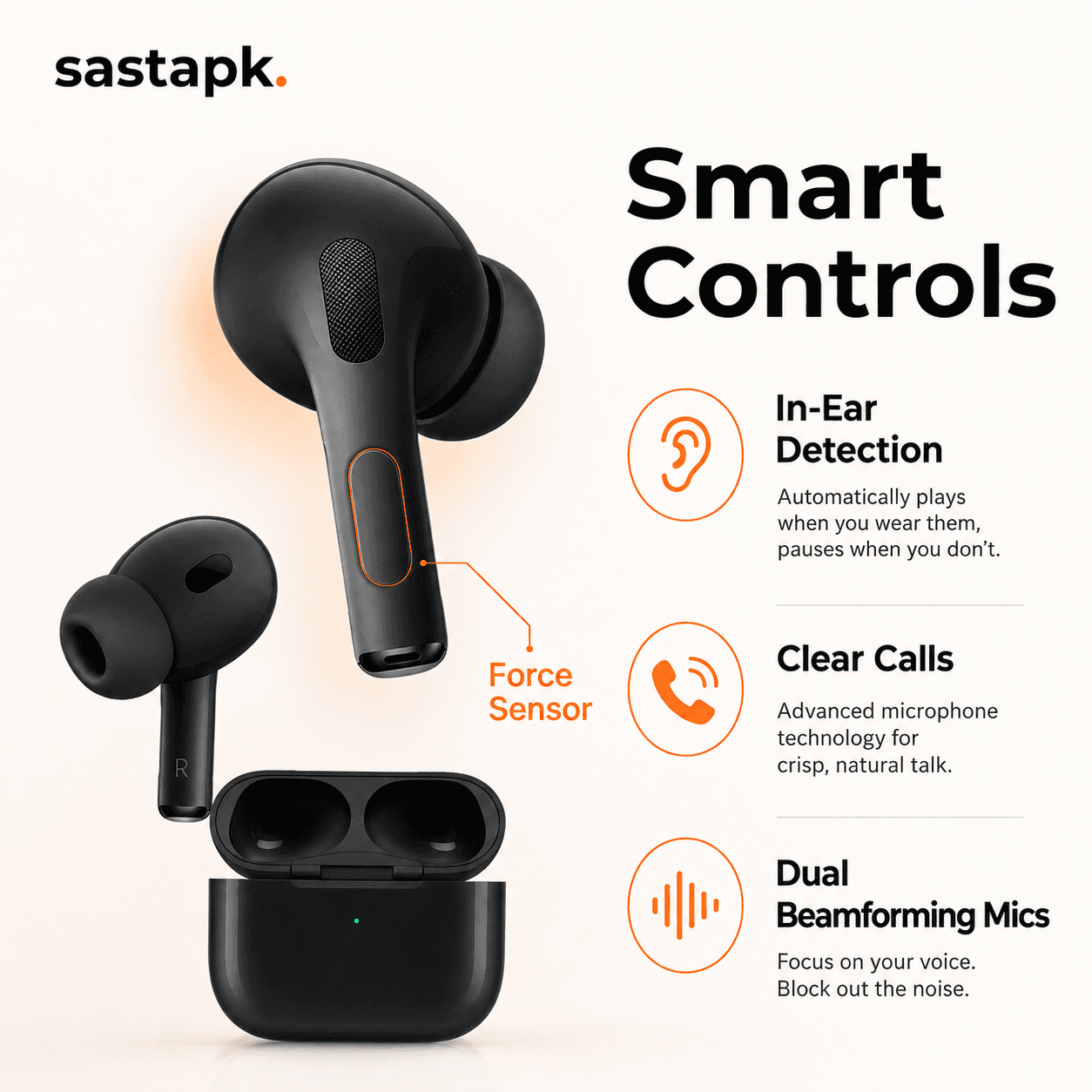 AirPods Pro 2 Black — Master Copy — image 2