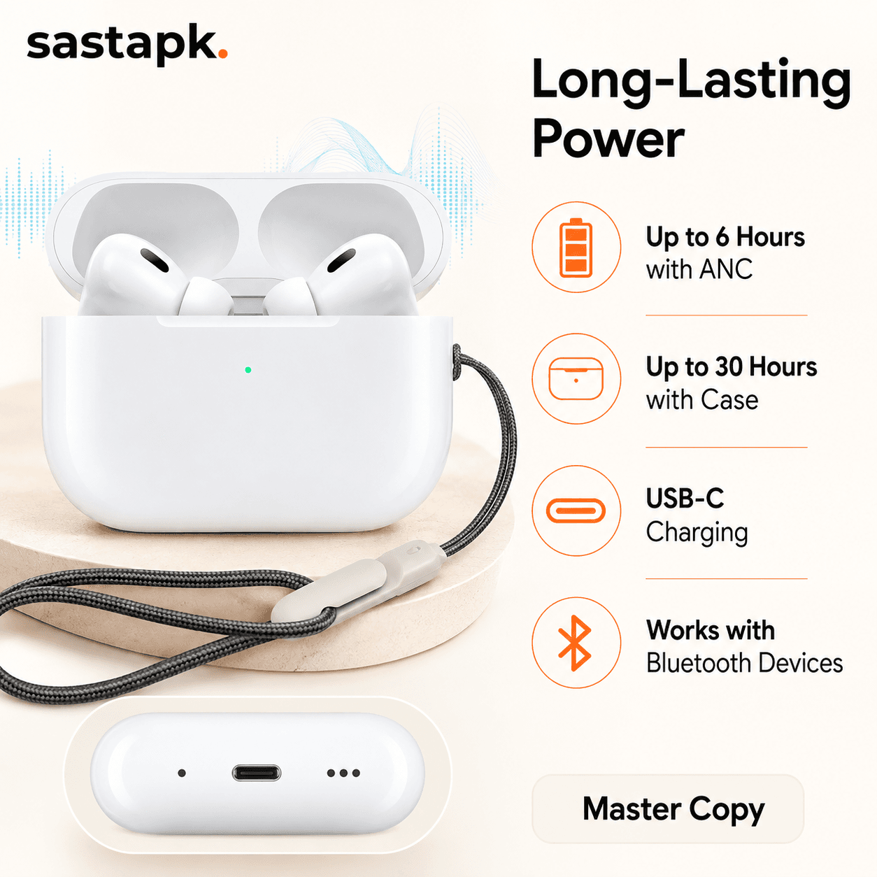 Apple Airpods Pro 2 with ANC Master Copy — image 2